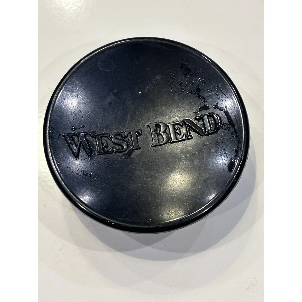 VTG West Bend BLUE FLOWER 72616  Electric Griddle Skillet Fryer‎ Works Great 11